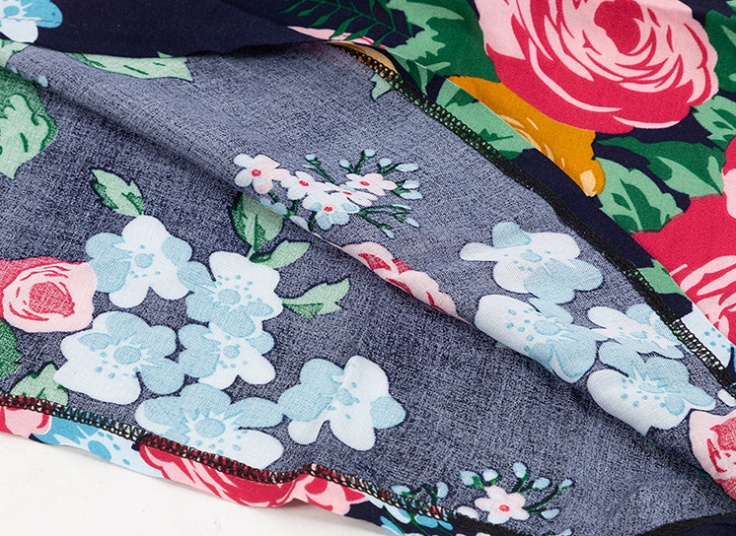 سارافون گلدار سایز بزرگ