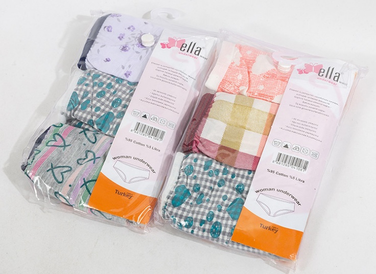 پک لباس زیر نخی ella