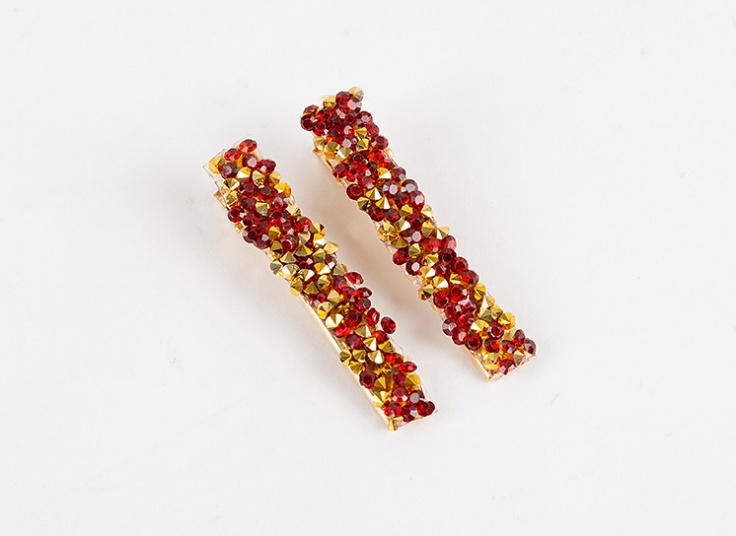 بسته دو عددی گیره مو کریستالی