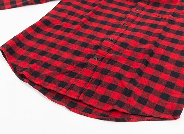 پیراهن پشمی چهار خانه