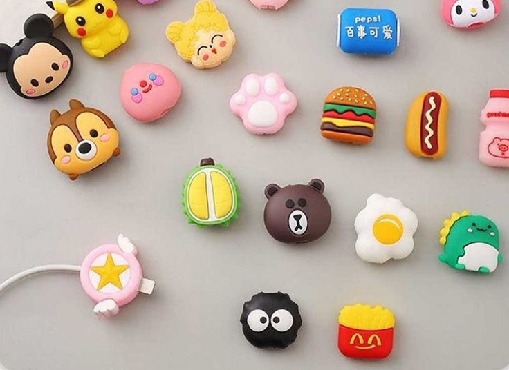 محافظ سیلیکونی کابل مدل عروسکی