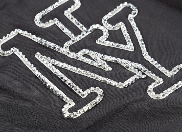 کلاه نگین دار طرح NY