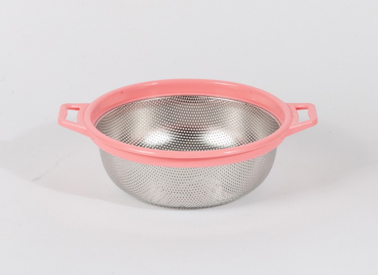 آبکش استیل دور پلاستیک