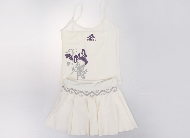 ست تاپ و دامن تنیسی طرح adidas
