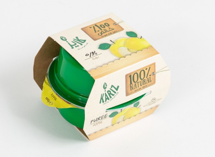 پک 2 عددی پوره میوه KARIZ