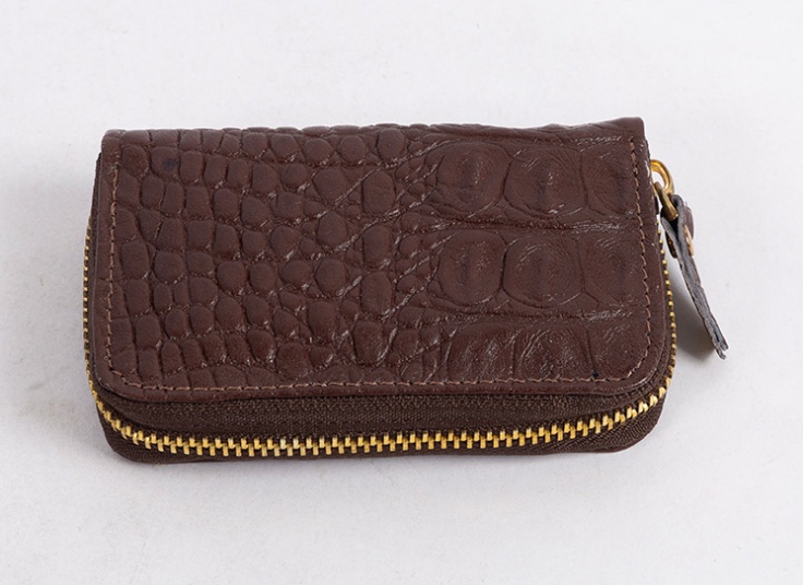 جاکارتی دورزیپ چرم طبیعی