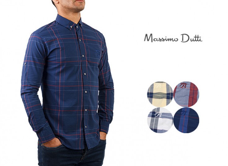 پیراهن سایز بزرگ مردانه Massimo Dutti
