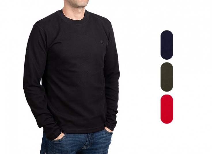 بلوز آستین بلند مردانه طرح POLO