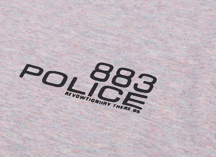 تیشرت ساده آستین بلند طرح POLICE