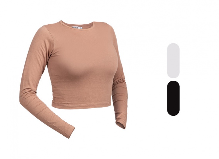 کراپ آستین بلند Inside