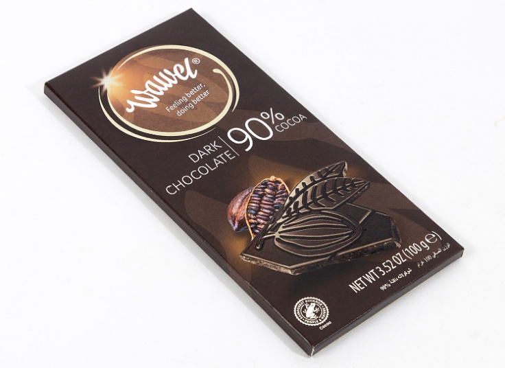 شکلات تلخ 90 درصد Wawel