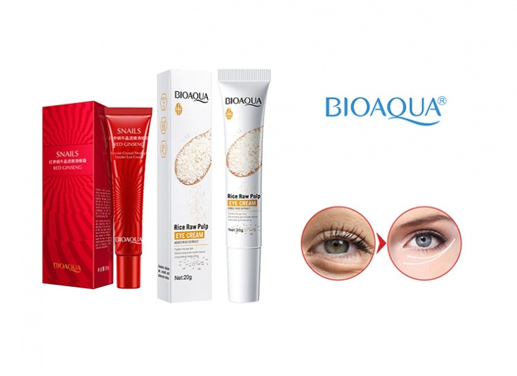 کرم ضد چروک دور چشم جنسینگ BIOAQUA