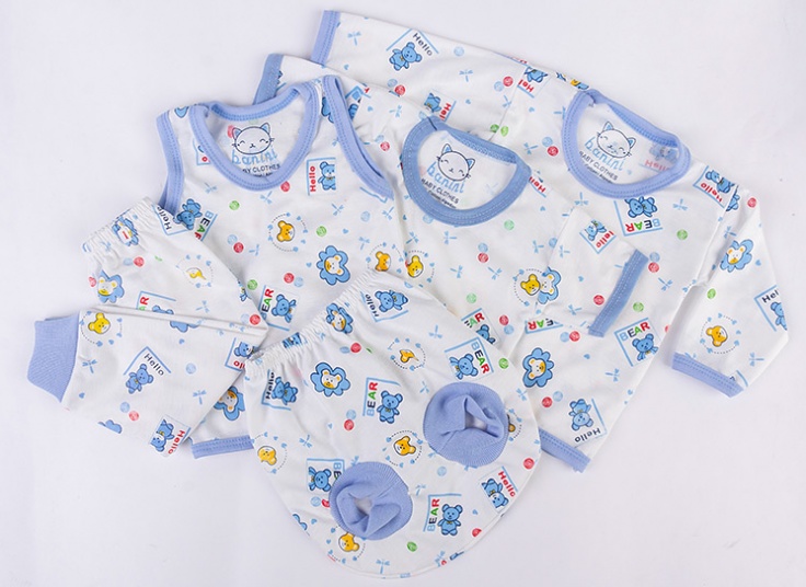 ست پنج تکه لباس بچگانه banini