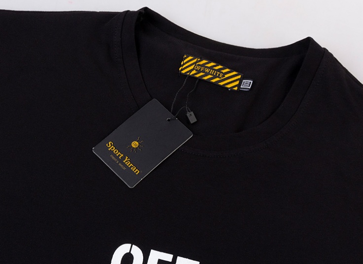 تیشرت مشکی مردانه OFF WHITE 