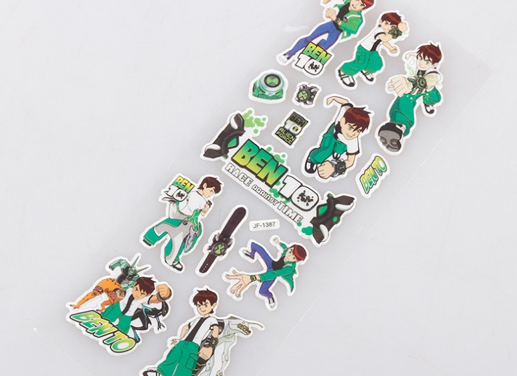 استیکر برجسته کارتونی