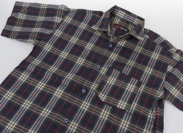 پیراهن آستین کوتاه مردانه طرح Diesel