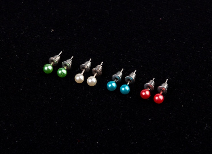 پکیج چهارتایی گوشواره مرواریدی