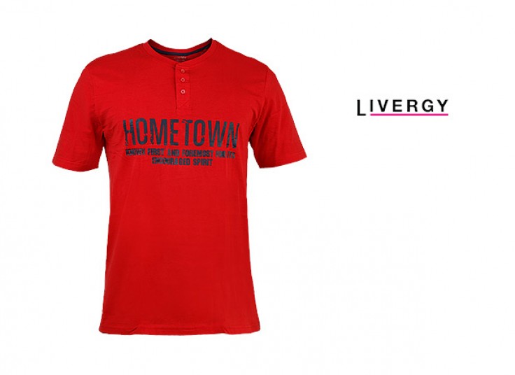 تیشرت مردانه LIVERGY