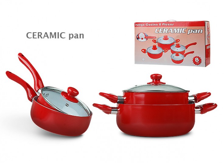 سرویس قابلمه سرامیکی CERAMIC PAN