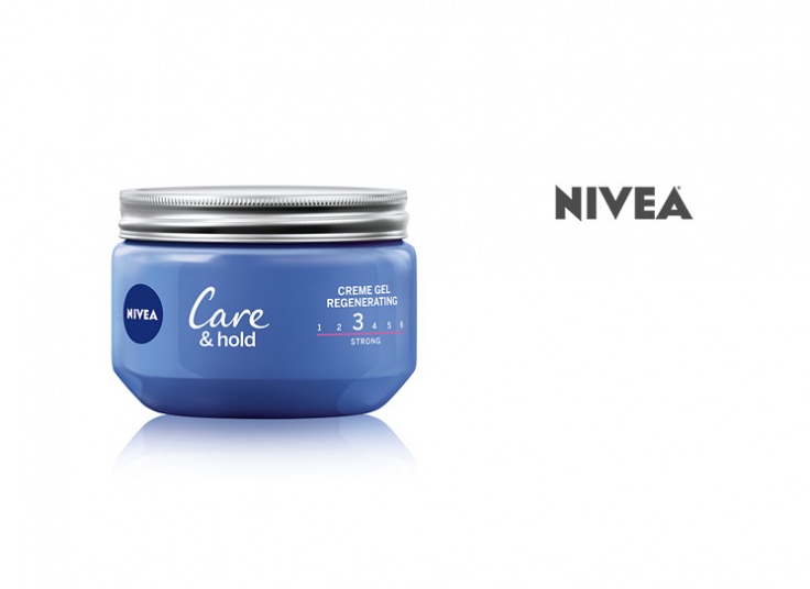 ژل کرم حالت دهنده مو Nivea مدل Care & hold