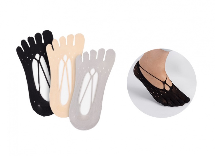 جوراب کالج انگشتی COCO