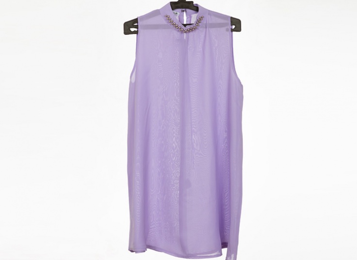 تاپ یقه مرواریدی زنانه