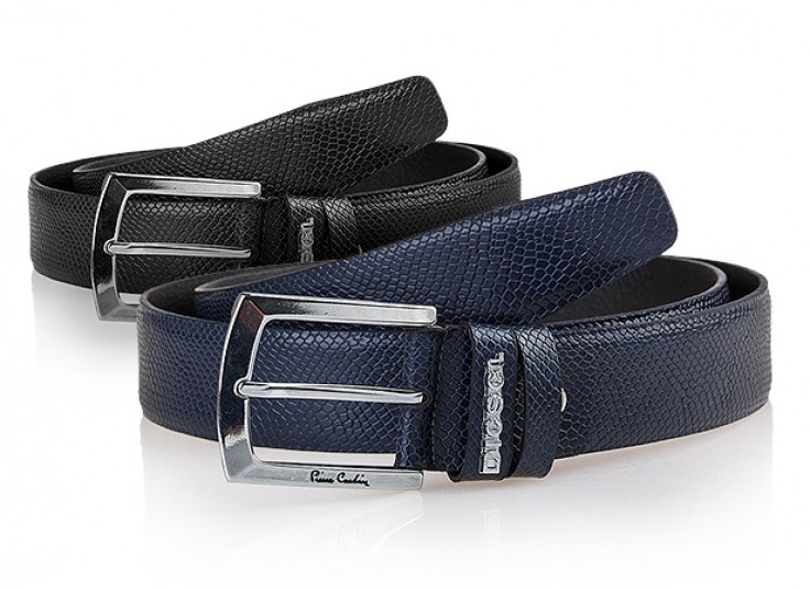 کمربند مردانه پوست ماری