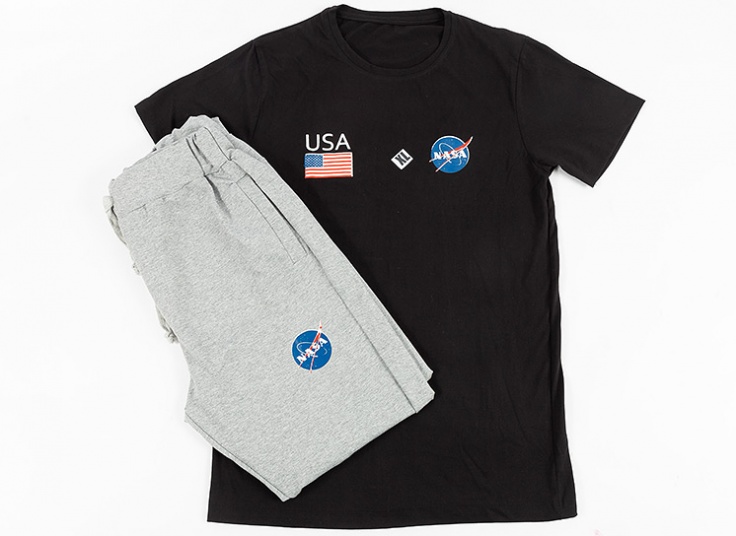 ست تیشرت شلوار طرح NASA