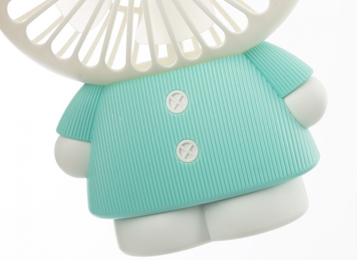 پنکه چراغدار شارژی طرح خرگوش DianDi