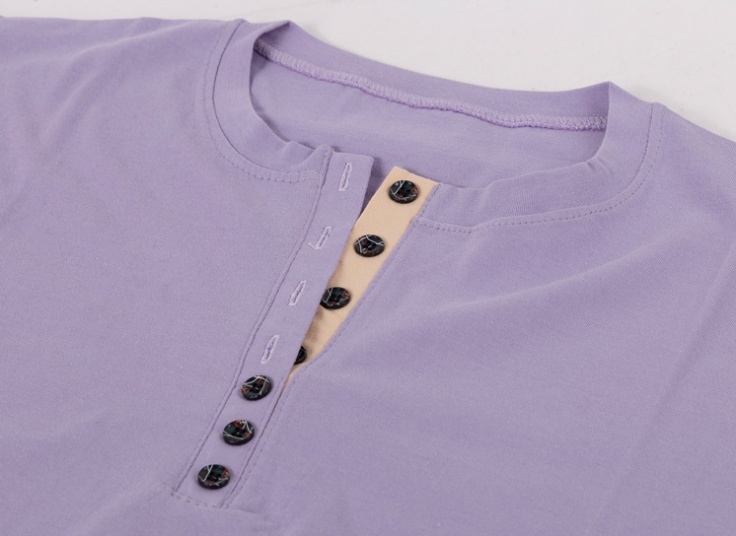 بلوز زنانه یقه دکمه دار