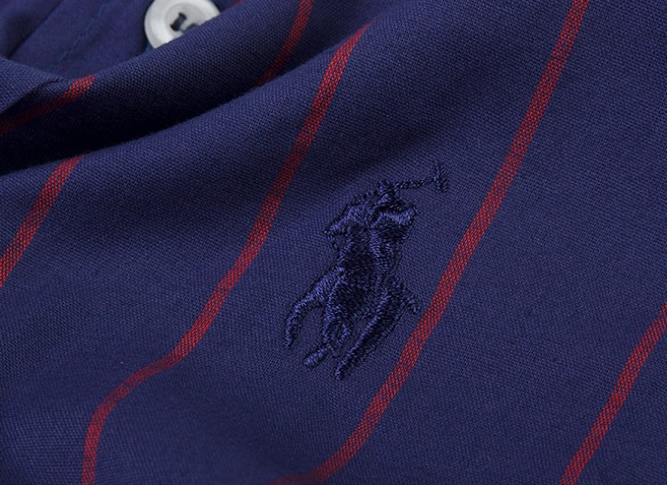 پیراهن راه راه مردانه طرح POLO