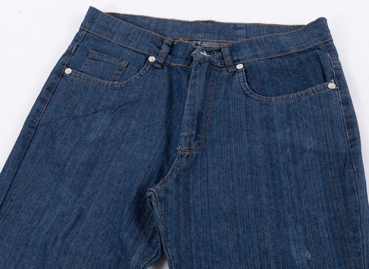 شلوار جین کاغذی دمپا گشاد زنانه