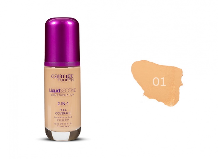 کرم پودر کاپریس مدل LIQUID SECOND