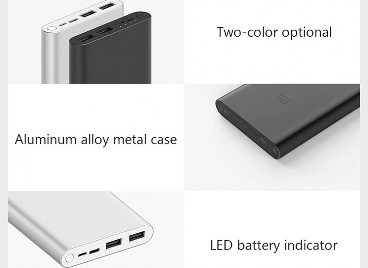 پاوربانک 10000 میلی آمپر Xiaomi