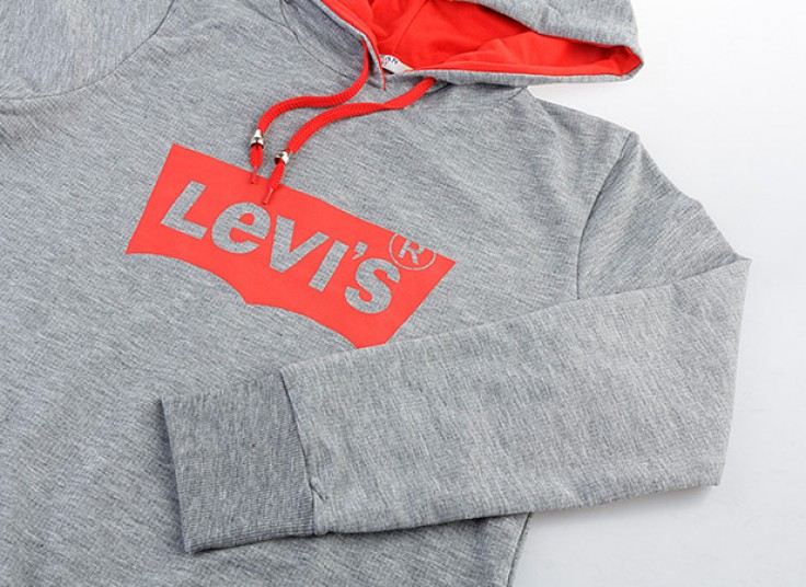 ست سویشرت کلاه دار و شلوار طرح levis