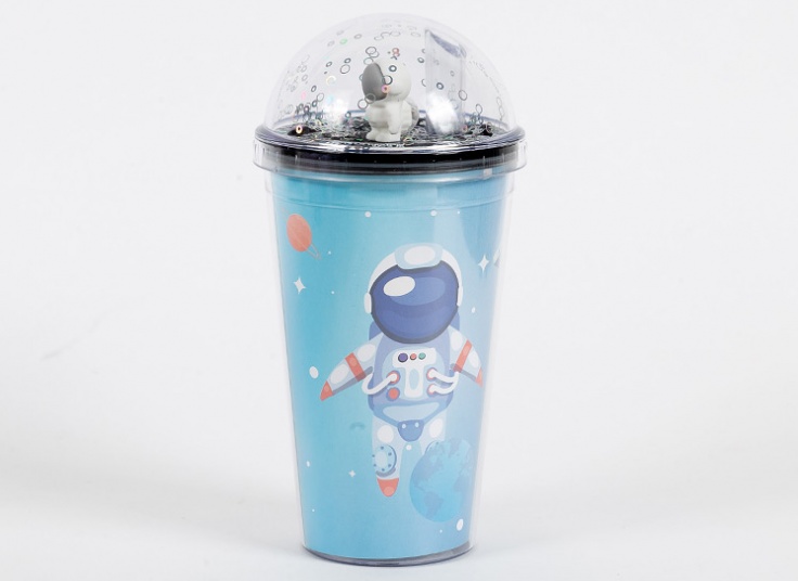 لیوان اسموتی چراغ دار گلکسی