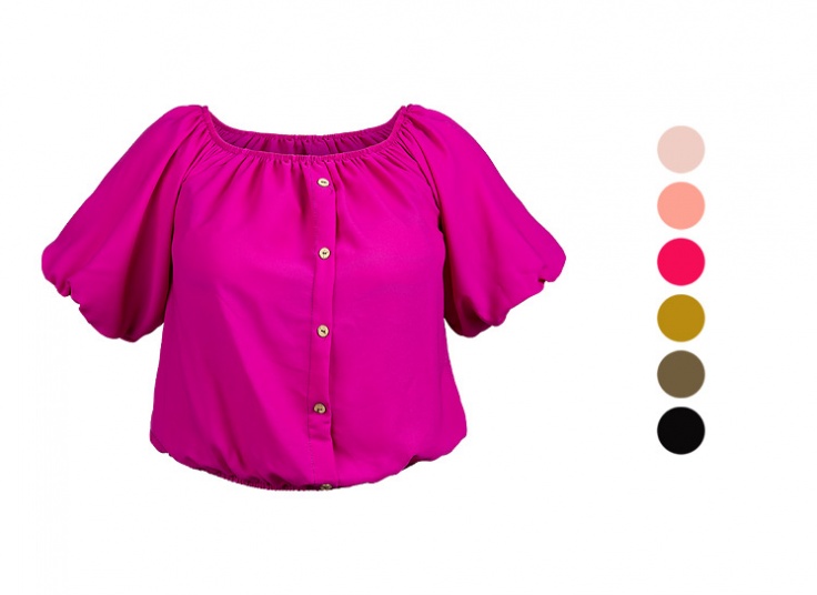 نیم تنه یقه کش زنانه