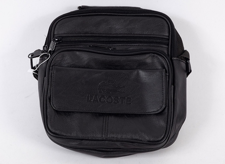 کیف دوشی مردانه طرح LACOSTE