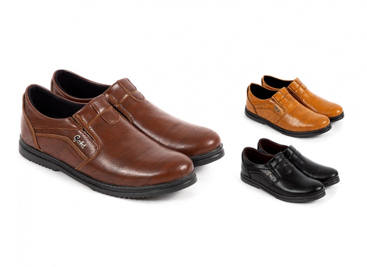 کفش بدون بند مردانه Gold