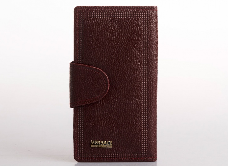 کیف پول پالتویی طرح Versace