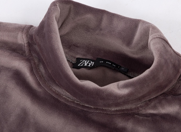 یقه اسکی مخمل مردانه ZARA