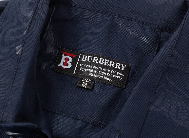 پیراهن آستین کوتاه طرح Burberry