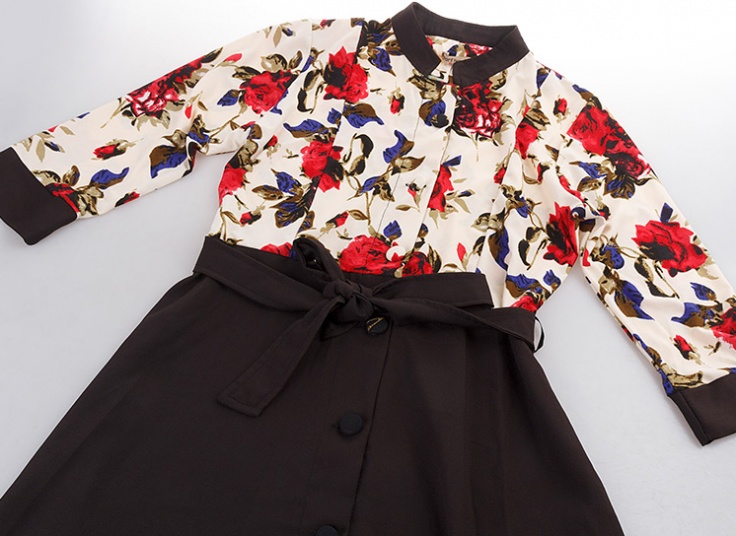 مانتو بلند زنانه Floral