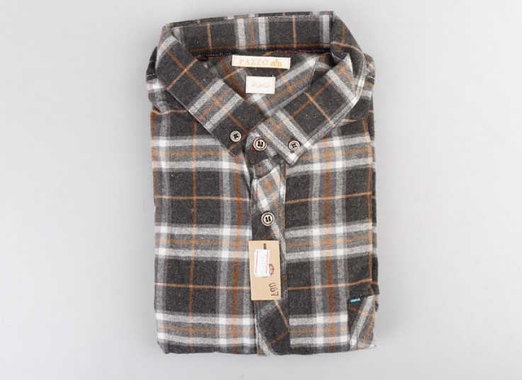 پیراهن پشمی مردانه سایز بزرگ PAZZO