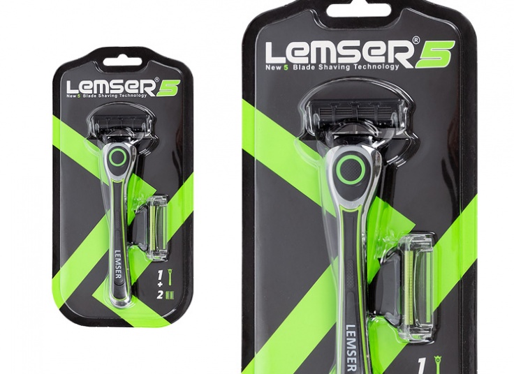 تیغ اصلاح 5 لبه Lemser