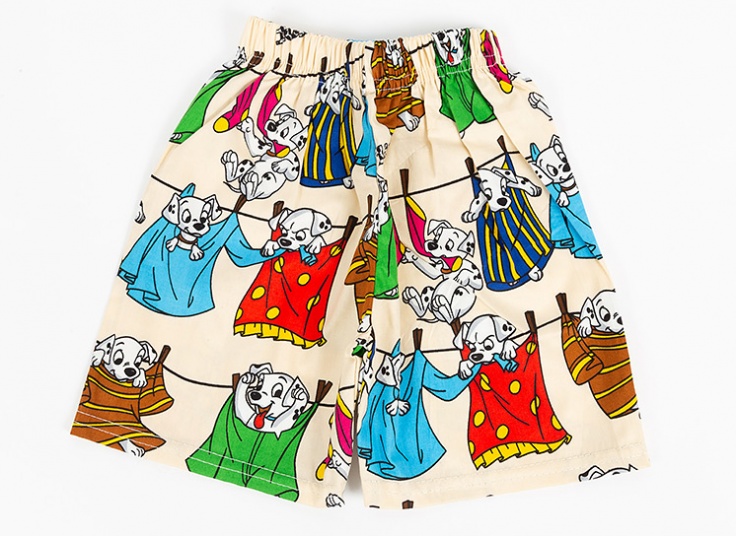 شلوارک نخی بچگانه کارتونی