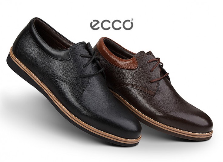 کفش چرم طبیعی سایز بزرگ ecco