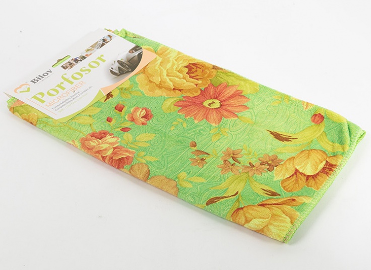 دستمال مایکروفایبر گلدار Bilov