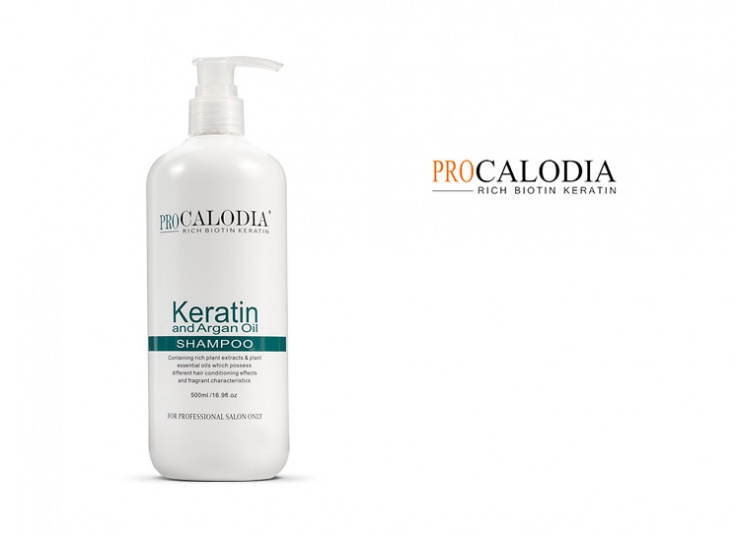 شامپو کراتین و آرگان PRO CALODIA