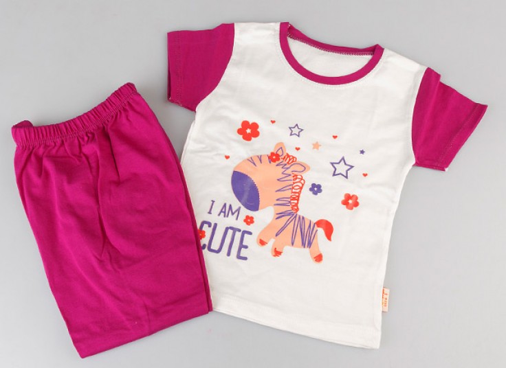 ست تیشرت شلوار بچگانه I AM CUTE